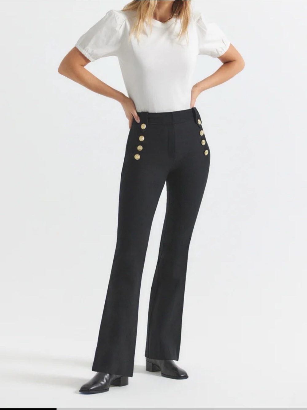 Derek Lam 10 Crosby ROBERTSON FLARE TROUSERS